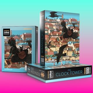 Clock Tower jigsaw puzzle by Tim Doyle