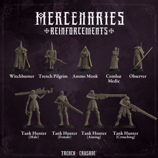 Mercenaries Reinforcements set - Physical