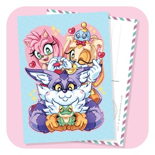 Postcard - Team Rose