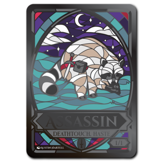 Metal Token - Assassin