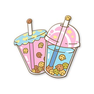 Boba Mahjong VIP Collector 2" Enamel Pin