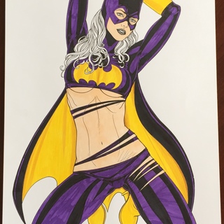 Batgirl (sexy pose) 11x17