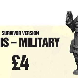 28mm - Chris - Military - Survivor