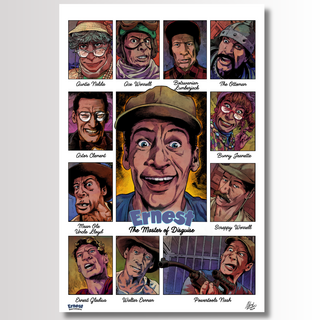 12x18 Master of Disguise Color Edition Poster