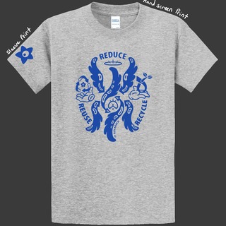 Recycle Angels Shirt Blue