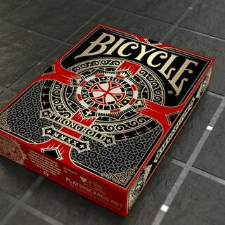 Bicycle Stronghold Crimson Playing Cards Deck
