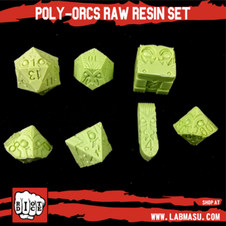 Poly-Orcs - Raw Resin set