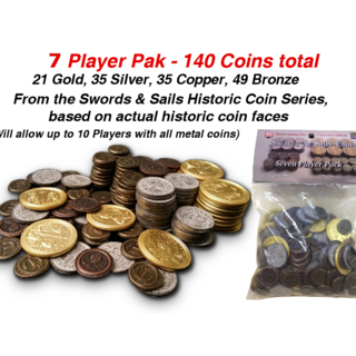 140 Historic Metal Coins