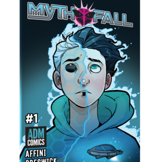 MythFall Issue #1 - Kavan Variant Cover by K. Lynn Smith