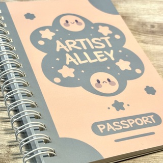 Artist Alley Passport A6 Reusable Stickerbook