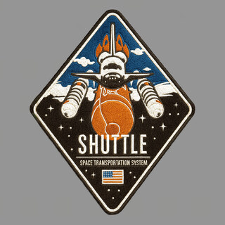 Space Shuttle 3.75" Patch
