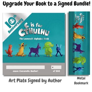 Signed Bundle Upgrade (Art Plate + Metal Bookmark)