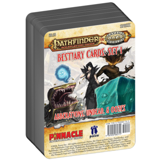 Pathfinder® for Savage Worlds Bestiary Cards Pack 1 – Aberrations, Undead, & Oozes