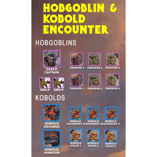 Hobgoblin and Kobold Encounter Box