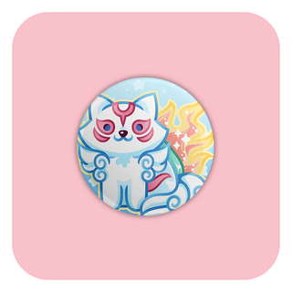 Nekomon Amaterasu Badge Button