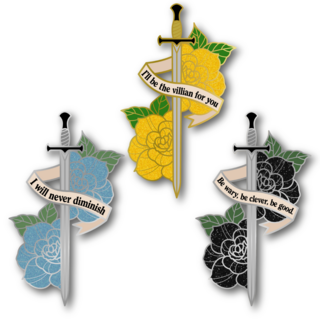 Blades of Defiance Pin (New Colors)