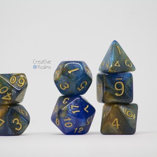 Dice Set Into the Space