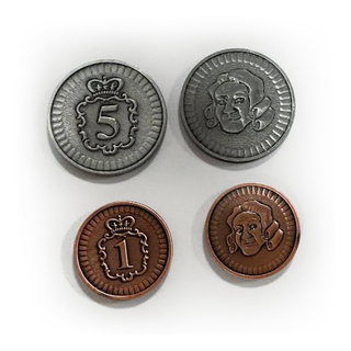 Newton: Metal Coins Set