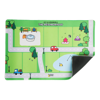Set of 4 Not So Neighborly Playmats
