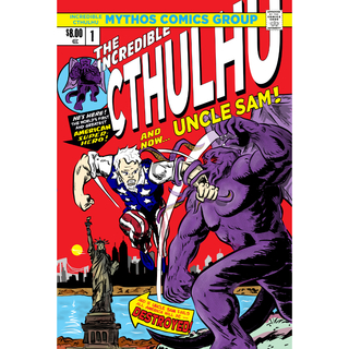11x17 print - "Incredible Cthulhu"