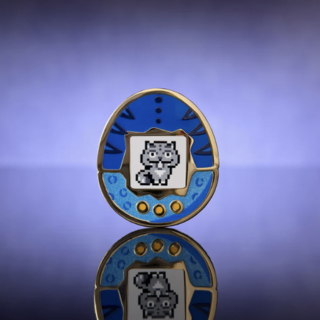 Derpy Cyber Pet Pin