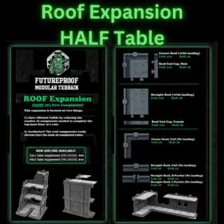 Roof Expansion Components (Half Table) (Stretch Goal 4)
