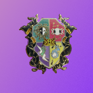 1.5" School Crest Enamel Pin*