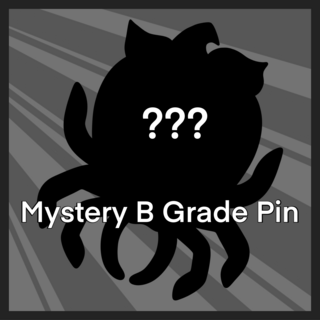 Mystery B Grade Pin