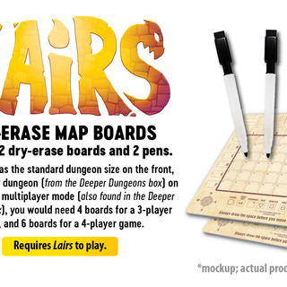 Lairs Dry Erase Boards (2/pkg)