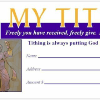 Tithe Envelopes