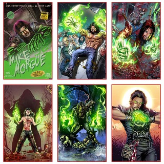 Mike Morgue: Necromorphosis - "Frack" 11x17" Print Set