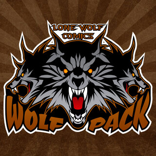 Wolf Pack Logo 4x3" Die Cut Sticker