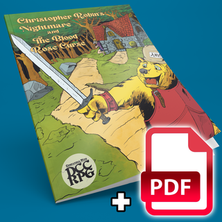 Christopher Robin's Nightmare & The Blood Rose Curse (Print)
