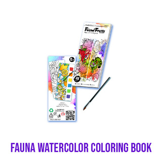 Fauna Watercolor Book