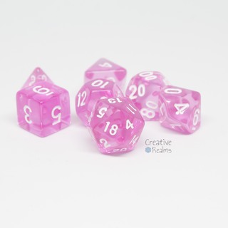 Dice Set Bed of Roses