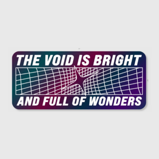 Void is Bright Sticker