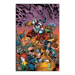 Cyber Force Team Giclée Print (12"x18")