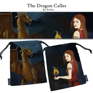 Extra Large "The Dragon Caller" Dice Bag