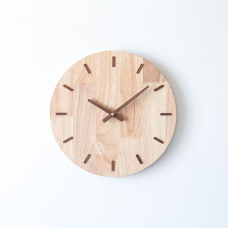 Rubber Wood Artisan Clock