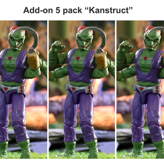 5 pack Kanstruct Action Figures