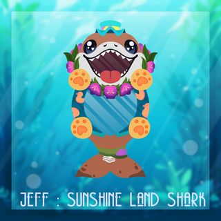 Sunshine Land Shark - Panel