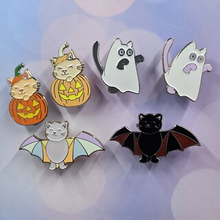 CKD Spoopy Cat Pin