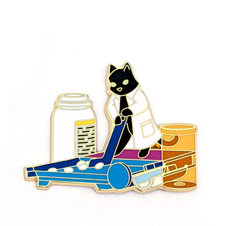 Pharmacy Cat Pin