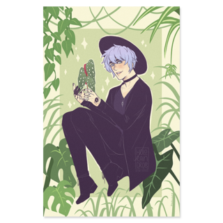 Plant Witch 6x9 Print