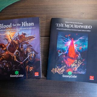 Limited Edition Blood for the Kahn Adventure and Mournwood Campaign Setting