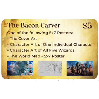 The Bacon Carver - 5x7 artwork