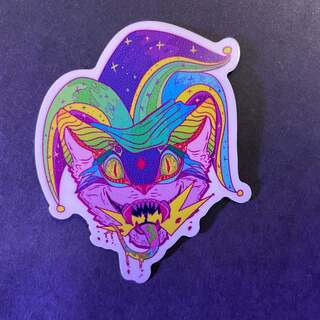 Jester sticker
