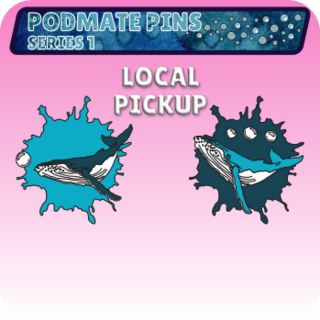 Enamel Pins - Podmate Pair 1 LOCAL PICKUP