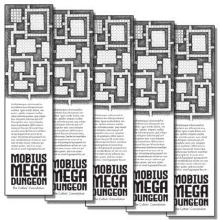 Mobius Mega-Dungeon Bookmark Set (Print+PDF)