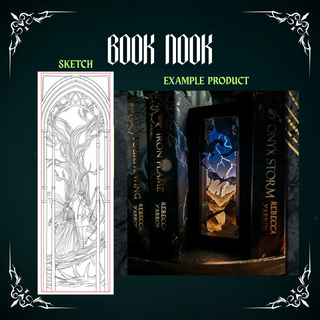 The Shadow Heir--Bookshelf Nook